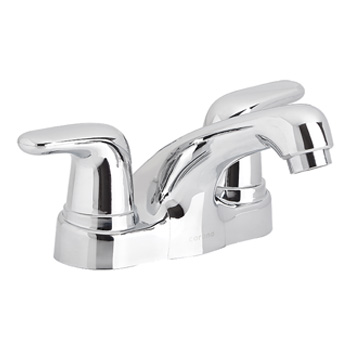 MEZCLADORA PARA LAVABO PALANCA 4" ALUVIA CROMO CORONA AV1030001